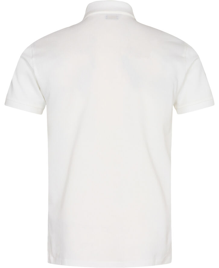 Polo Ralph Lauren Slim Fit Stretch Mesh Polo Hvid