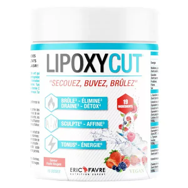 Eric Favre Lipoxycut Ultra Queimador de Gordura Frutas Vermelhas 120g