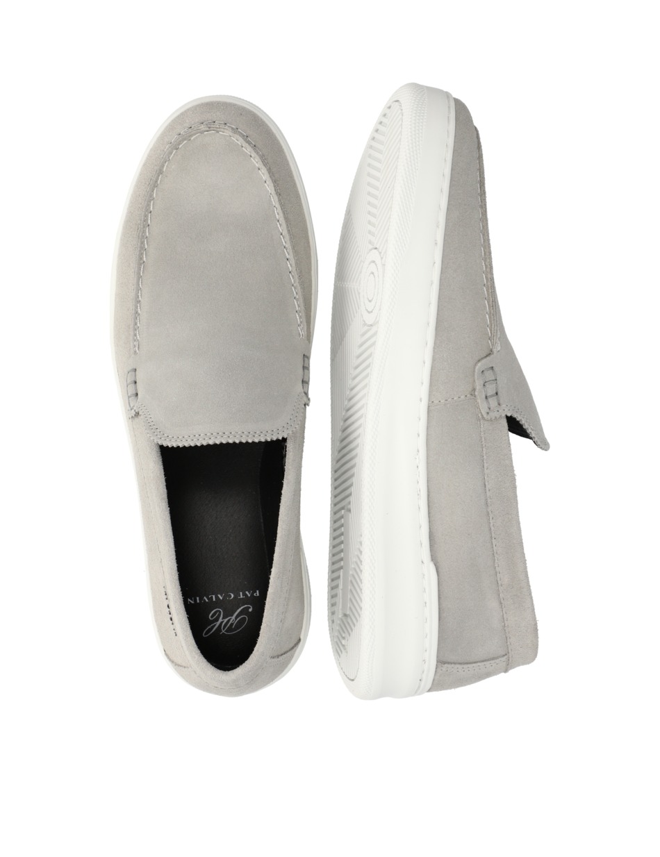 Veloursleder Slipper
