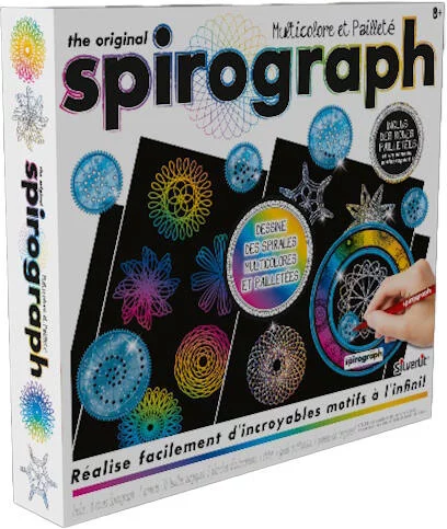 SPIROGRAPH - MULTICOLORE ET PAILLETE