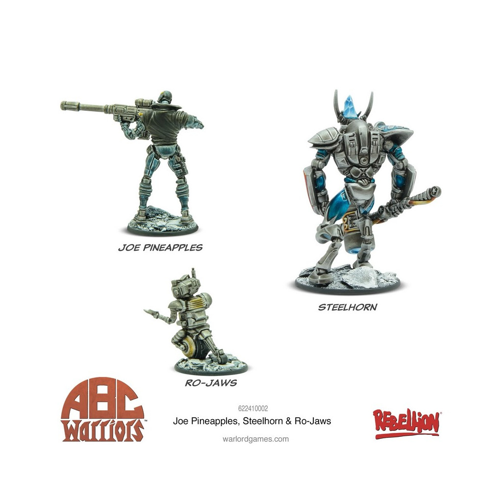 ABC Warriors - Joe Pineapples, Steelhorn & Ro-Jaws