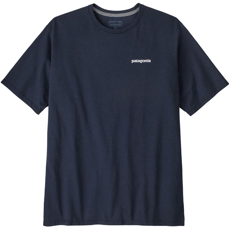 Patagonia M's P-6 Logo Responsibili-Tee New Navy