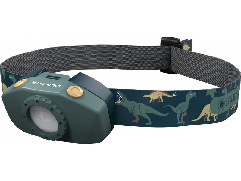 LED LENSER Stirnlampe Kidled 2 Grün Kompakte und leichte Kinderkopflampe