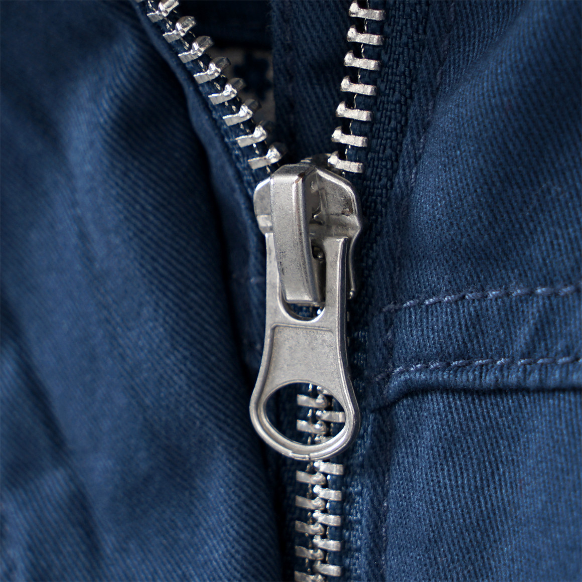 Mädchen Parka mit Kapuze dunkelblau