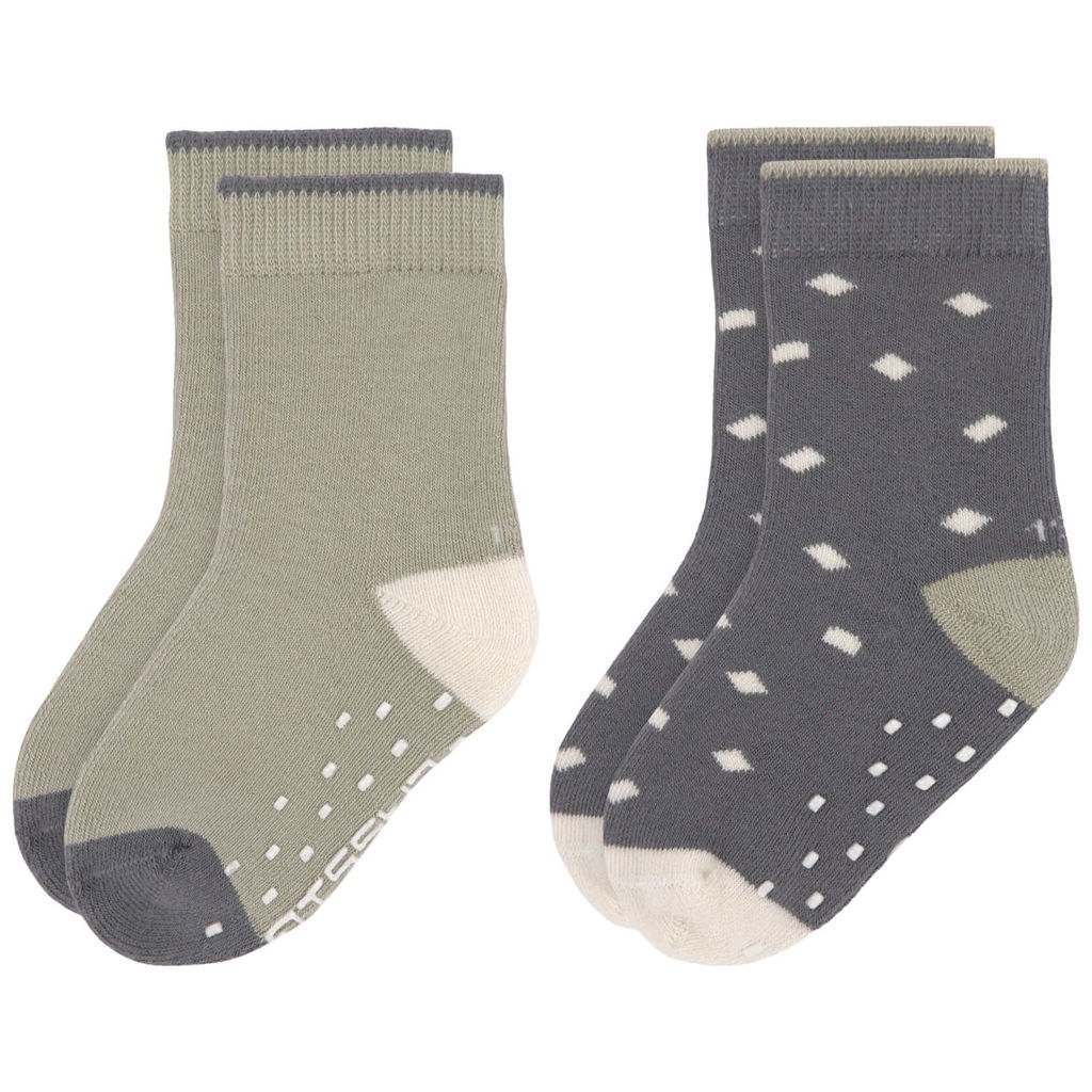LässigLässig   Anti Slip Söckchen GOTS Olive 27-30