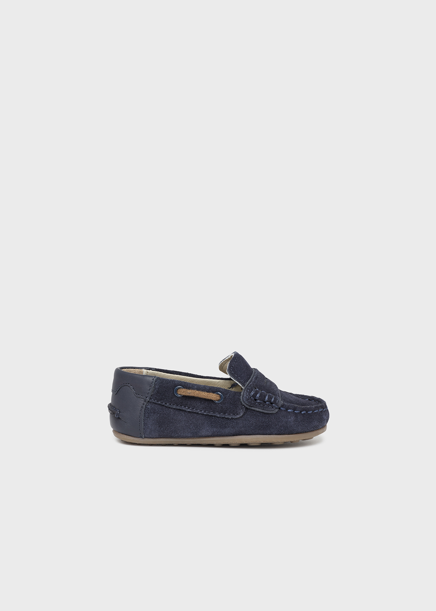 Mocassim de couro para bebê
