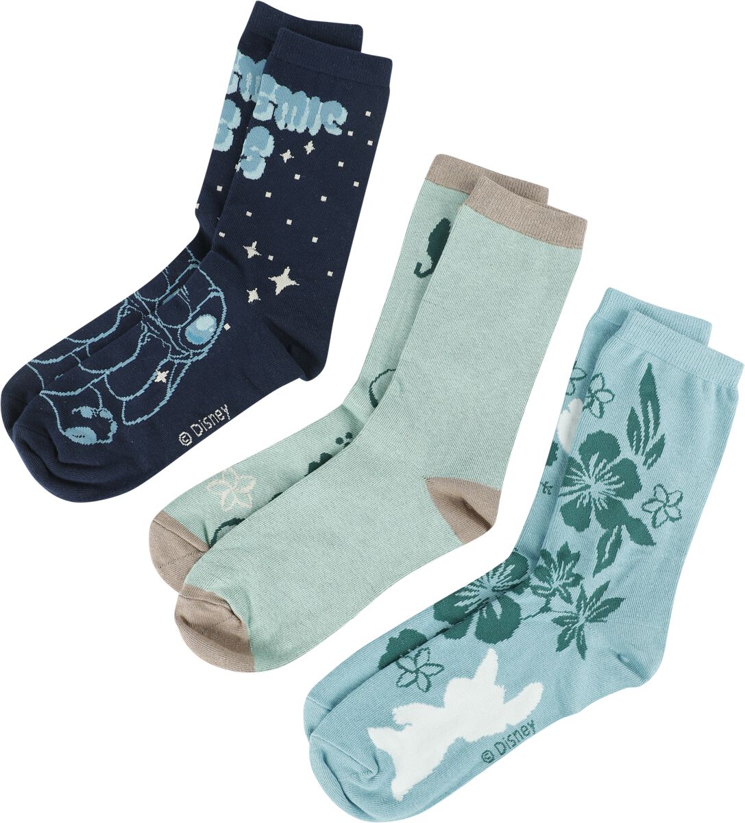 Cosmic Vibes | Lilo & Stitch Chaussettes
