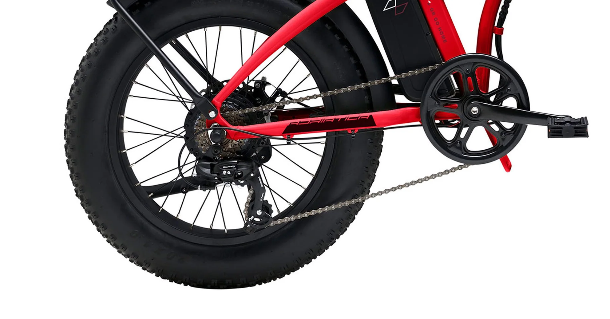 MBM Elektro-Falt-Fahrrad BUG 20 Zoll, rot