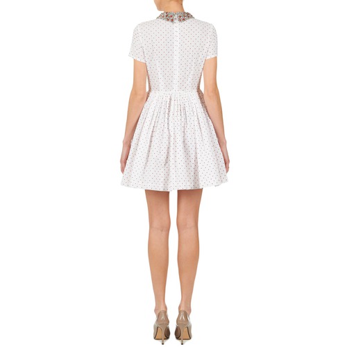 Manoush - PLUMETIS STRASS - Blanc / Rouge