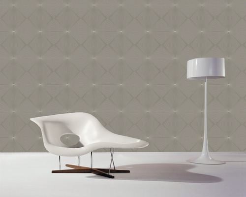 Vliesbehang 54413 Glööckler Imperial Grafisch chocolade
