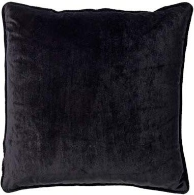 Dutch Decor sierkussen Finn zwart 45 x 45 x 22 cm