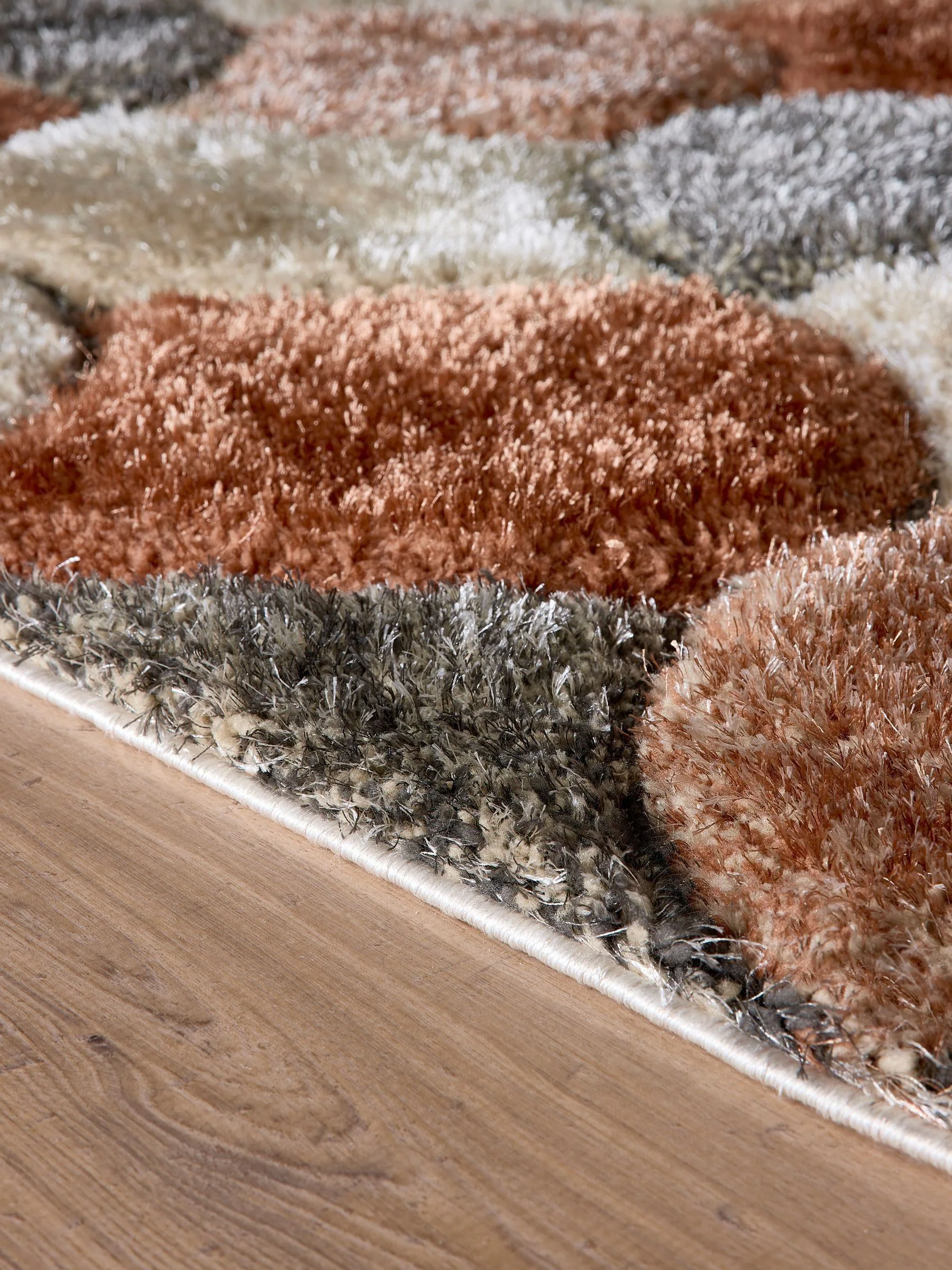 Origin Rugs 3D Scallop Shaggy Rug