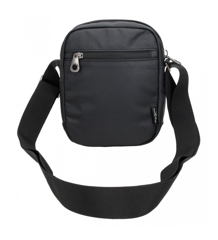 Bolsa de ombro pequena Pepe Jeans Hatfield, preta