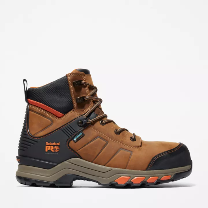 6-inch Boot de travail à embout de sécurité en composites Timberland PRO Hypercharge pour homme en marron