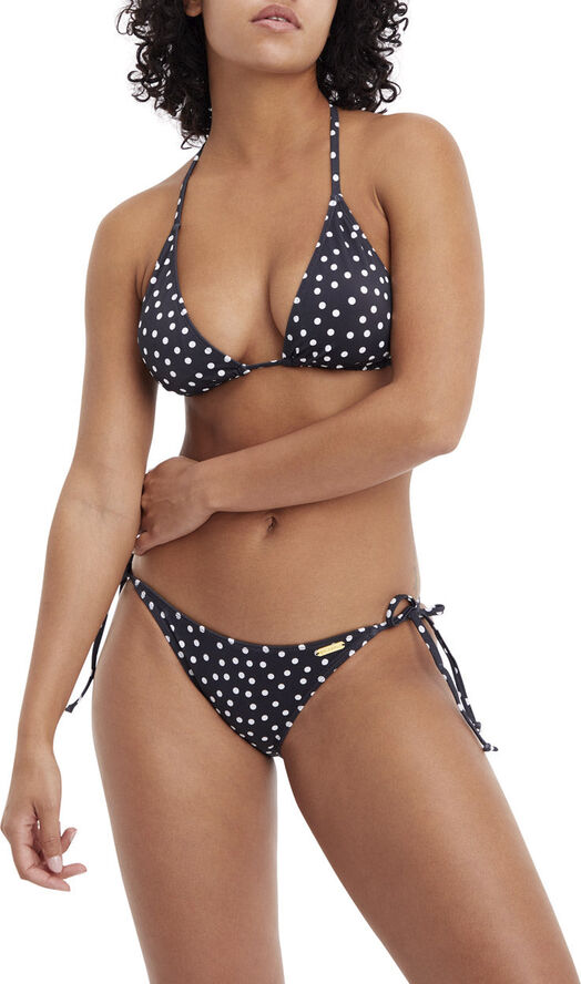 Firefly Dotty Mari Triangle bikini Sort