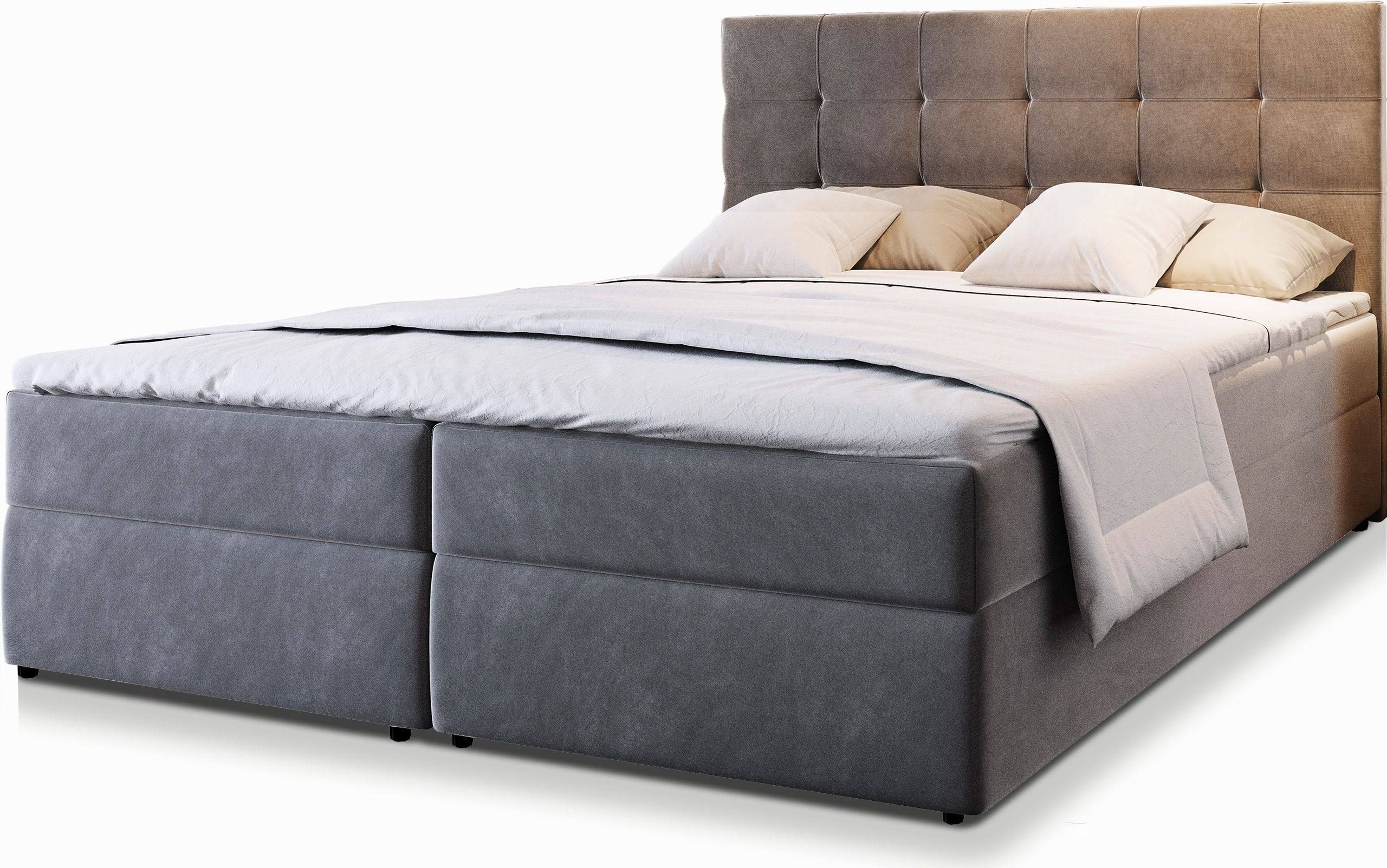 MASSENO Boxbett mit Bettkasten Glos