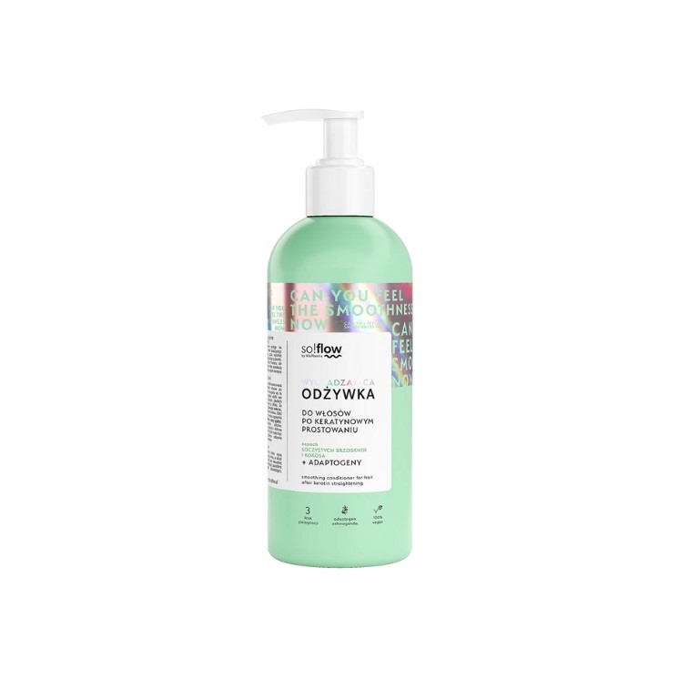 So!flow Glättender Conditioner für Haare nach der Keratinglättung 400 ml