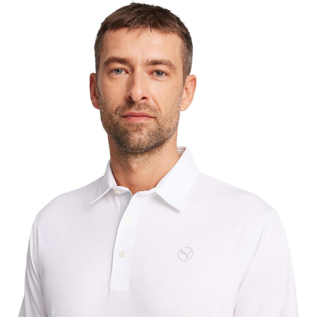 Puma Pure Solid Golf Polo T-shirt Herre