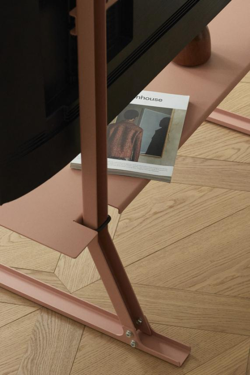 Pedestal Bendy Tall tv-standaard Charcoal