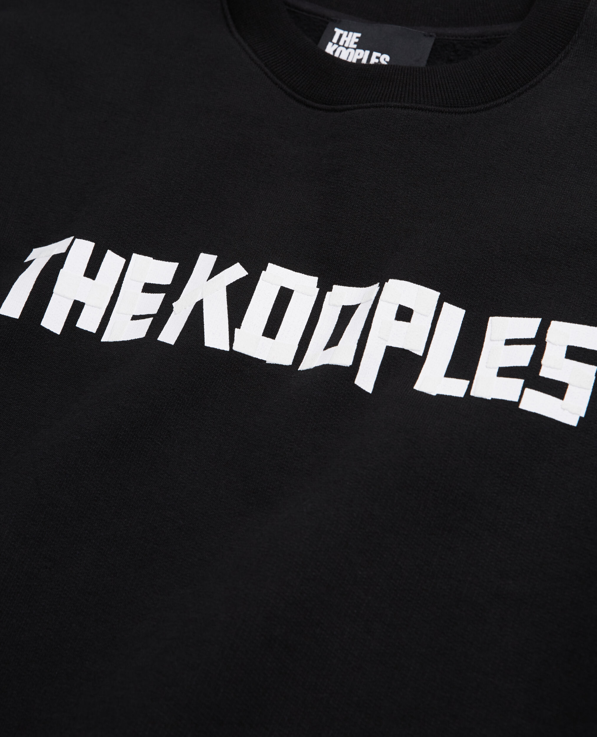 Sweatshirt avec logo The Kooples noir