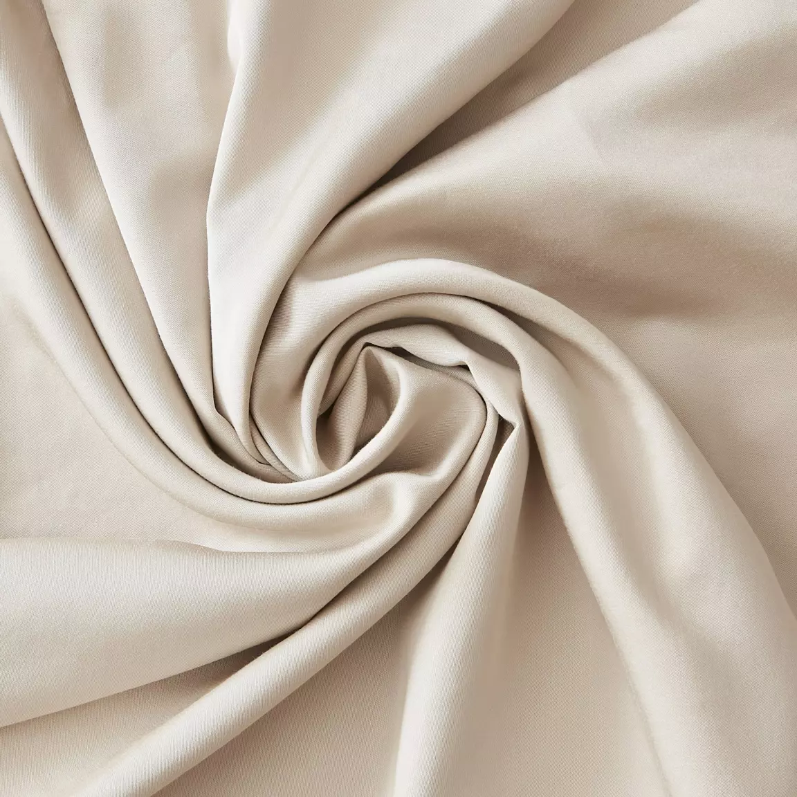 Housse de couette satin de bambou (240 x 220 cm) Salomé Beige