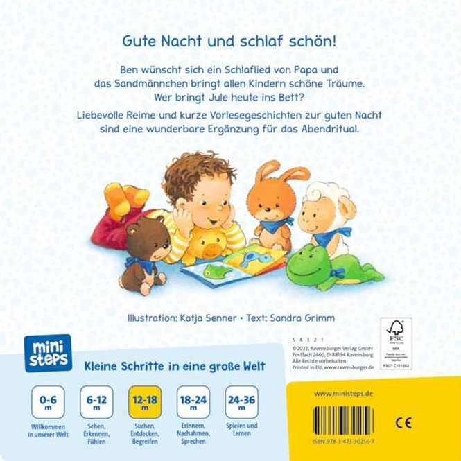 ministeps - Mein erstes großes Gutenacht-Buch