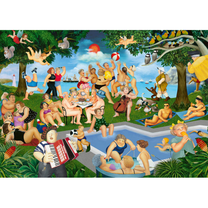 Puzzle : 1000 pièces - Fête estivale