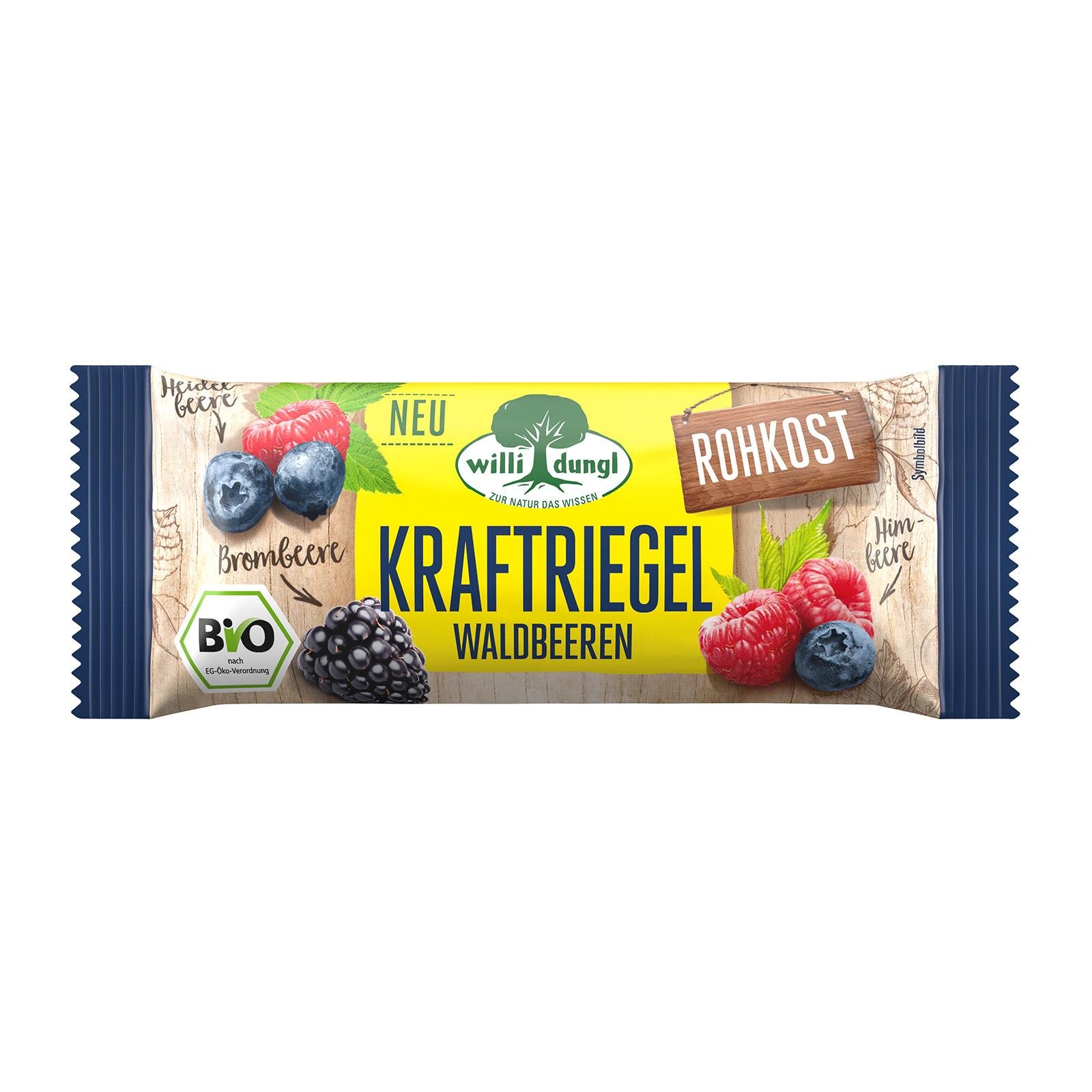 Willi Dungl Kraftriegel Waldbeeren