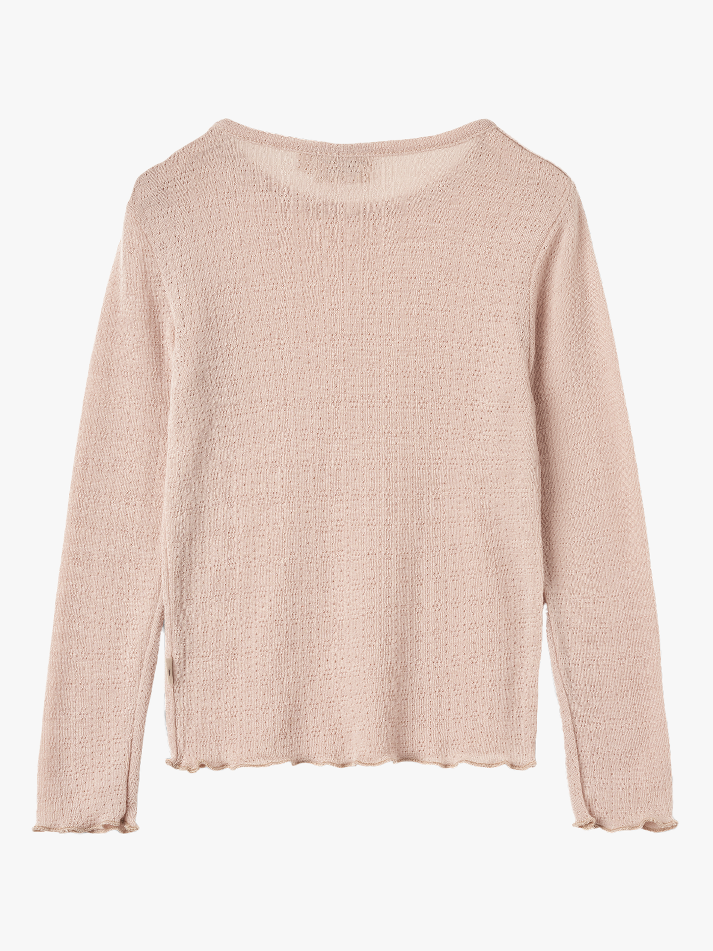 Wool Silk T-shirt Long Sleeve Alli