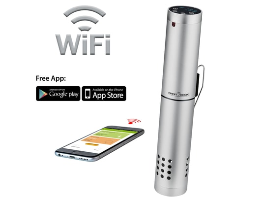 PROFICOOK - Multicuiseur Sv 1159 cuiseur sous vide wi-fi,cuiseur thermoplongeur sous...