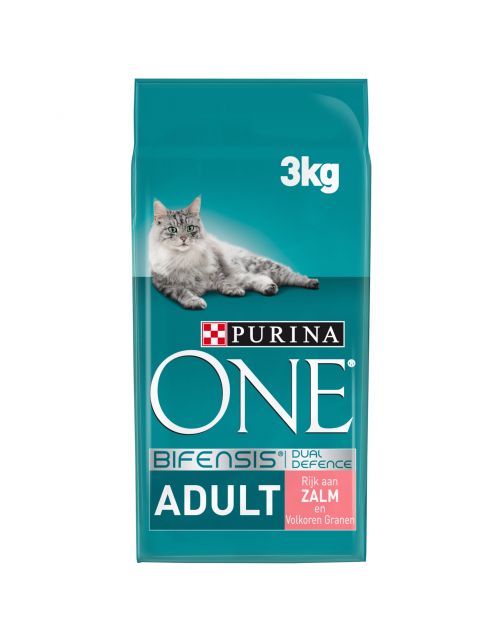 Purina One Adult Zalm&Granen - Kattenvoer