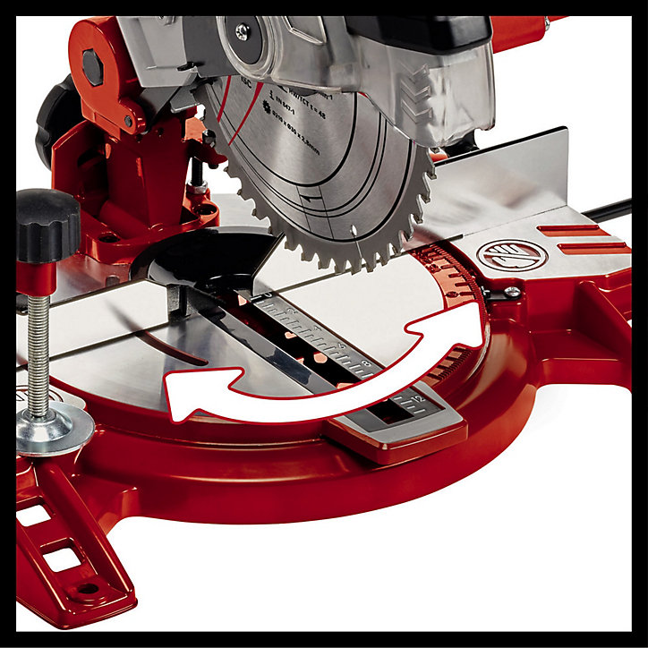 Scie à onglet Einhell TC-MS 2112 1600W 210 mm