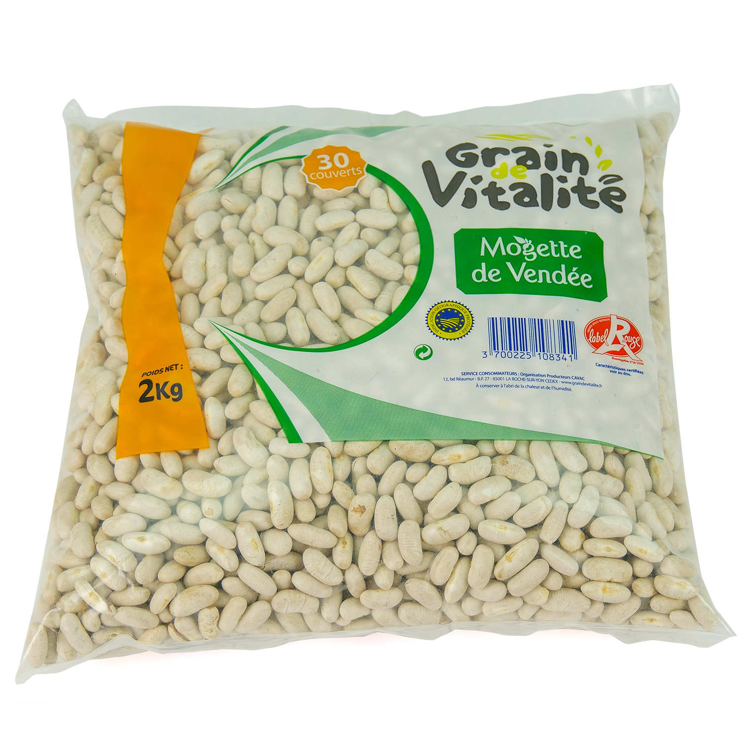 Mogettes de Vendée IGP - Haricot blanc sec Label Rouge