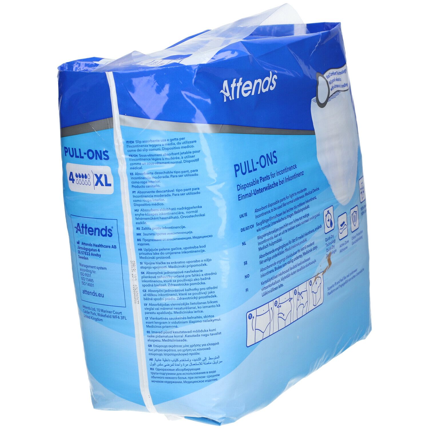 Attends® Pull-Ons 4 XL