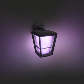 Philips Hue outdoor buitenlamp Econic zwart down