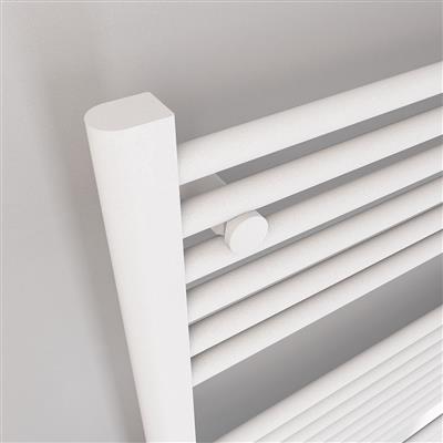 Eastbrook Biava multirail handdoekradiator 60x110cm 695W wit mat
