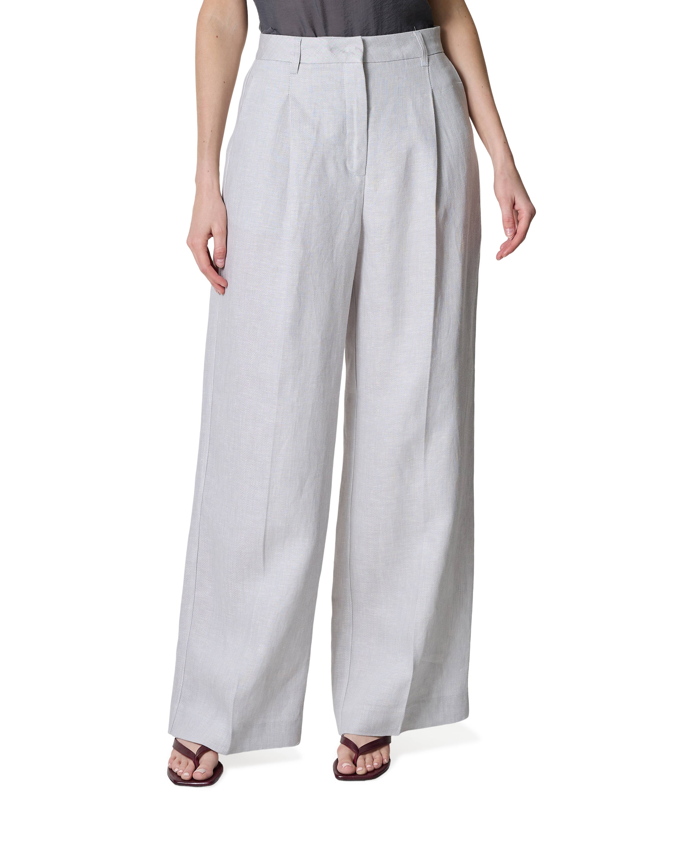 Cph Muse CMNATALIE dames broek grijs