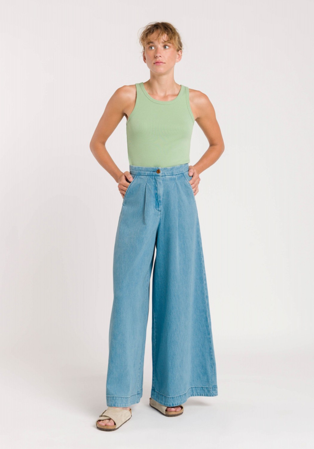 Kings Of Indigo Hose Elsa Quennel Light