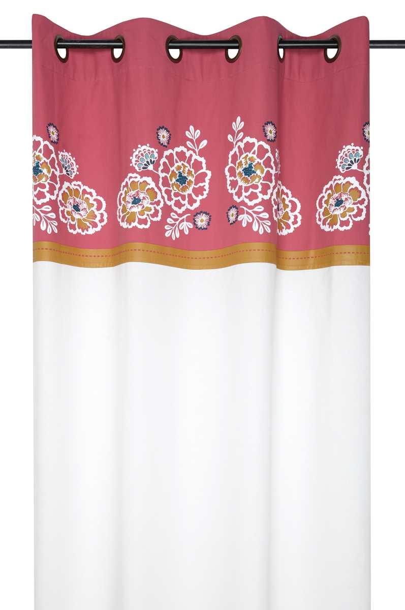 AMARYLLIS RIDEAU 140X260CM MULTICOLORE