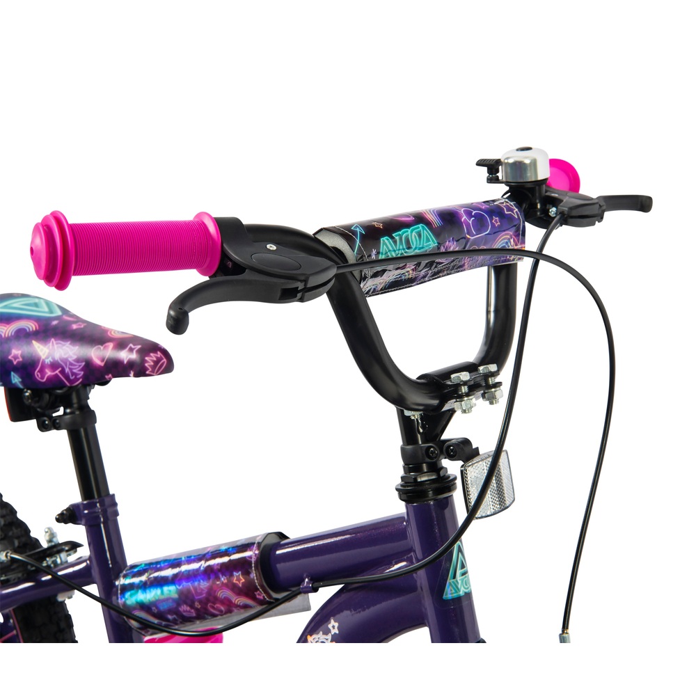 Avoca 16 Zoll Glitzer-Neon-Fahrrad
