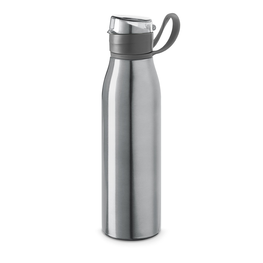 hi!dea 94631 - Bouteille de sport en aluminium 650 mL