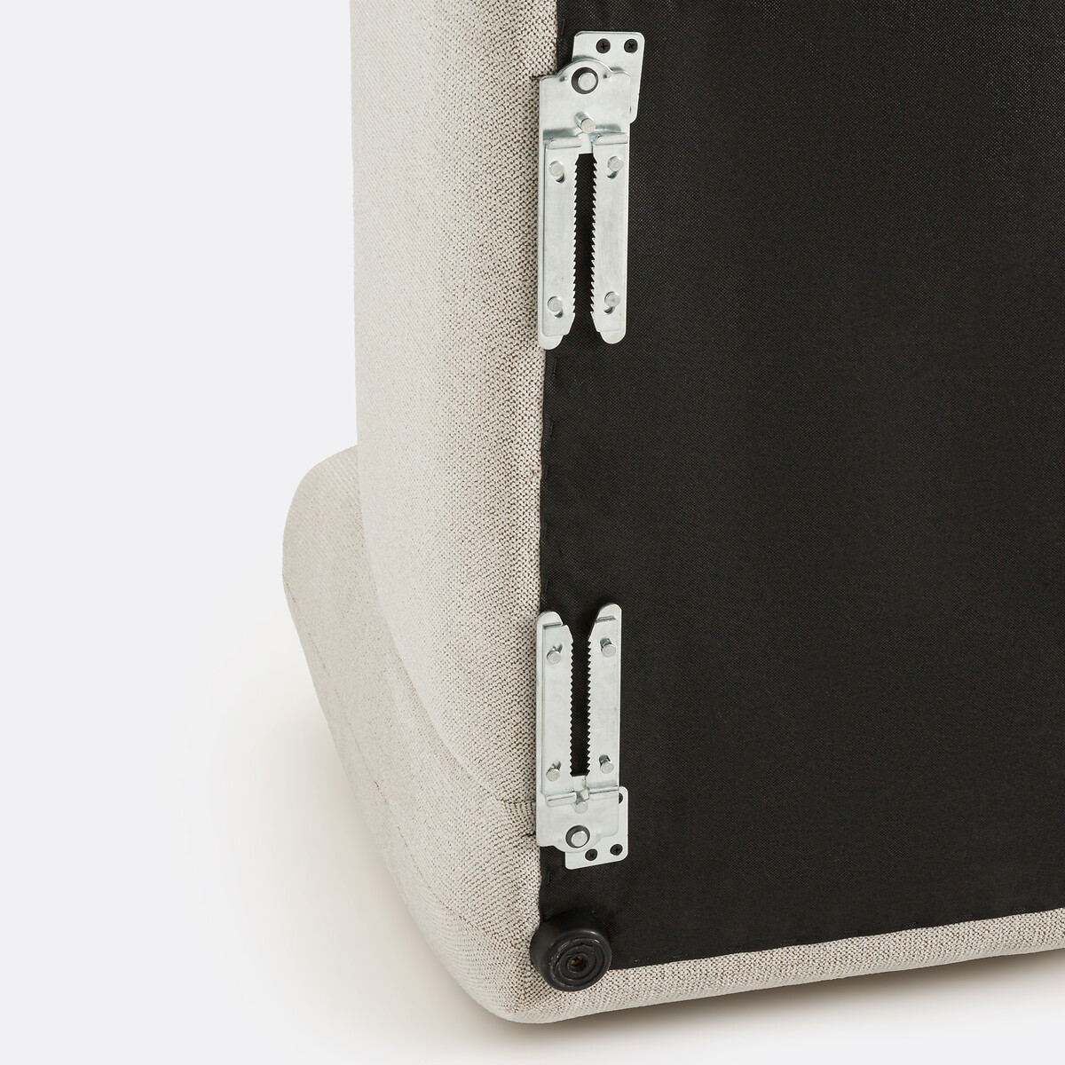 LA REDOUTE INTERIORS<br>Caixa modular, estofado com textura, Jasper