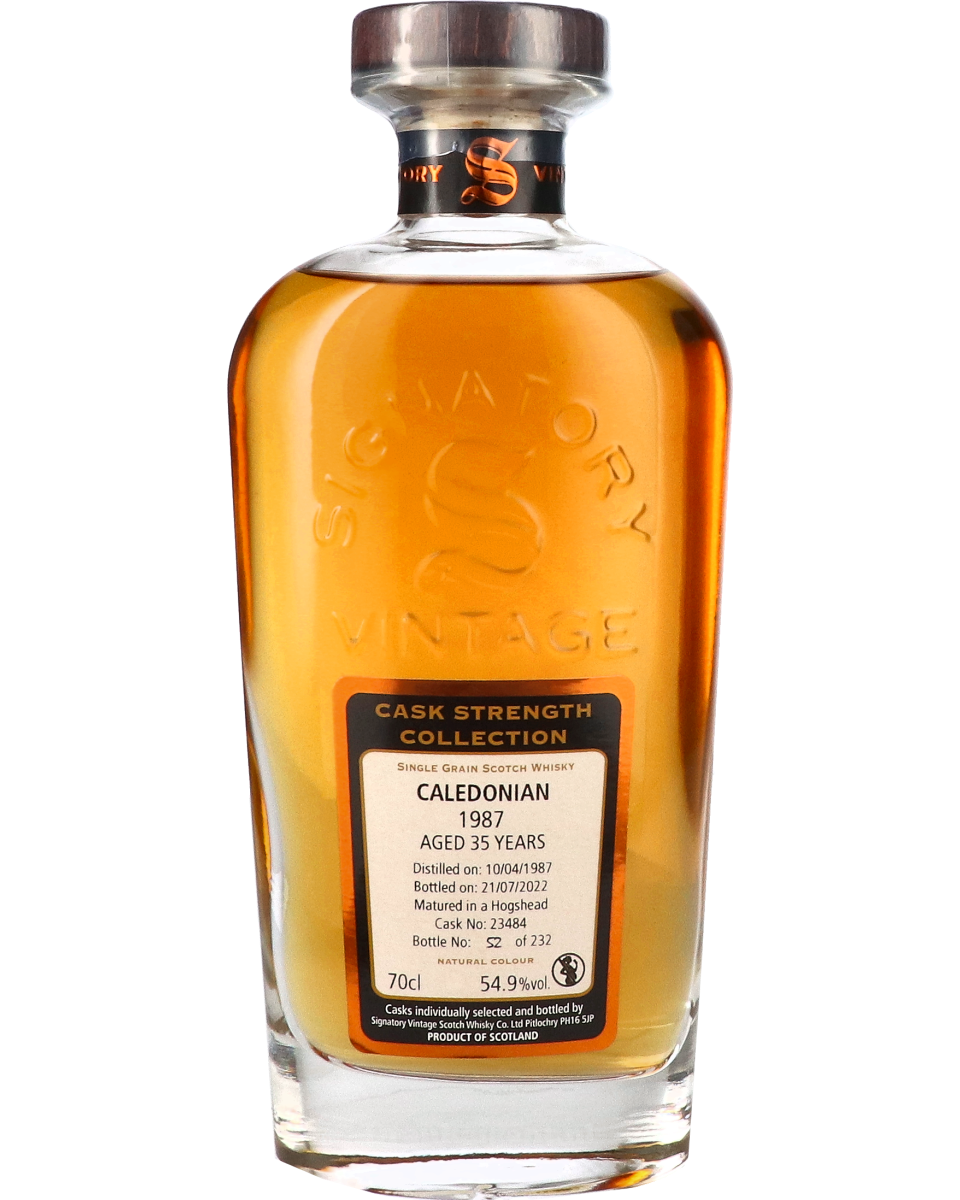 Caledonian 35 Years Signatory Cask Strength 54.9% 70 cl