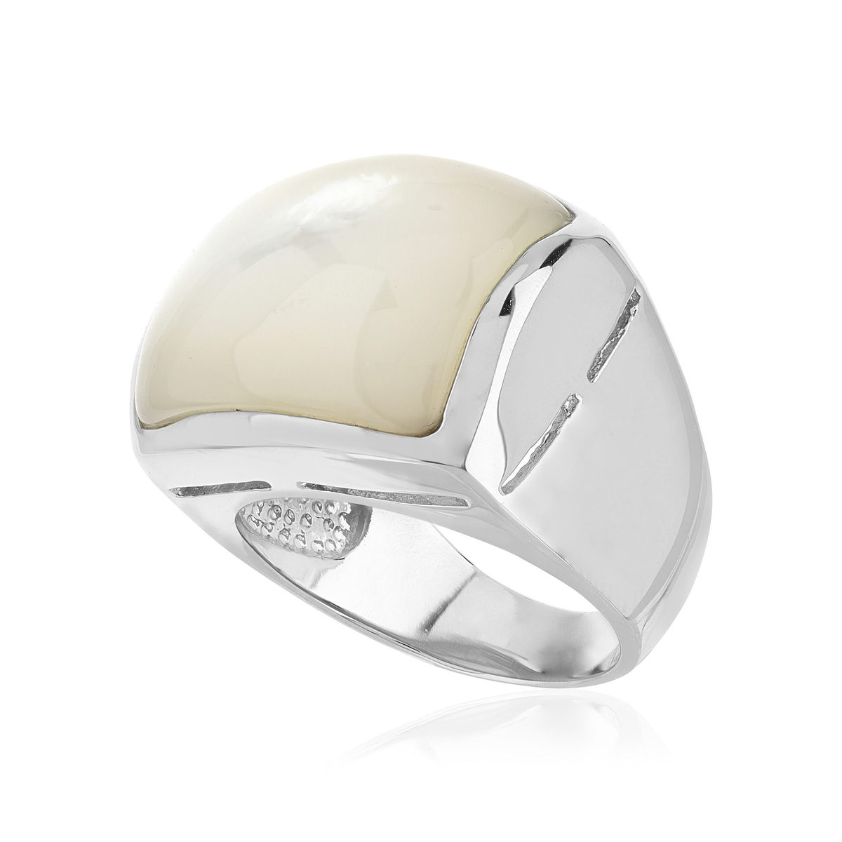 Bague argent 925 nacres