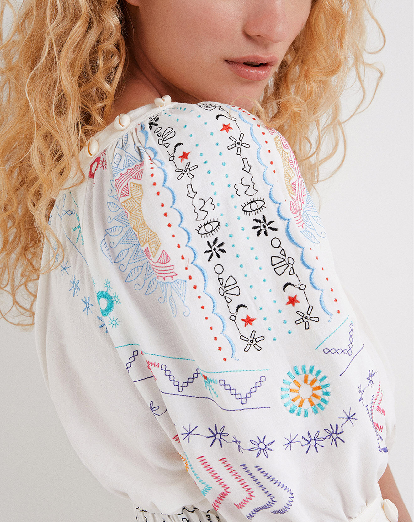 Desigual Blouse Melissa écrue