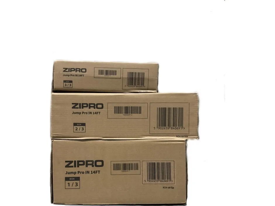 Zipro Trampolin med indendørs net 14FT 435cm   skopose