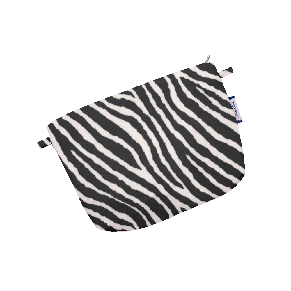 Mini Pochette Tissu Zèbre