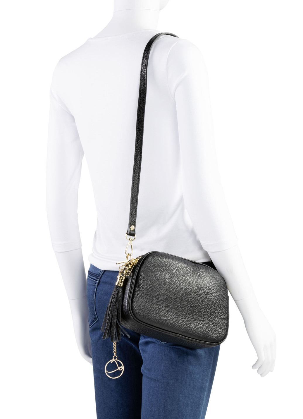 Laurina Tasche aus genarbtem Kalbleder