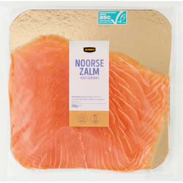 Jumbo Noorse Zalm Hout Gerookt 200 g