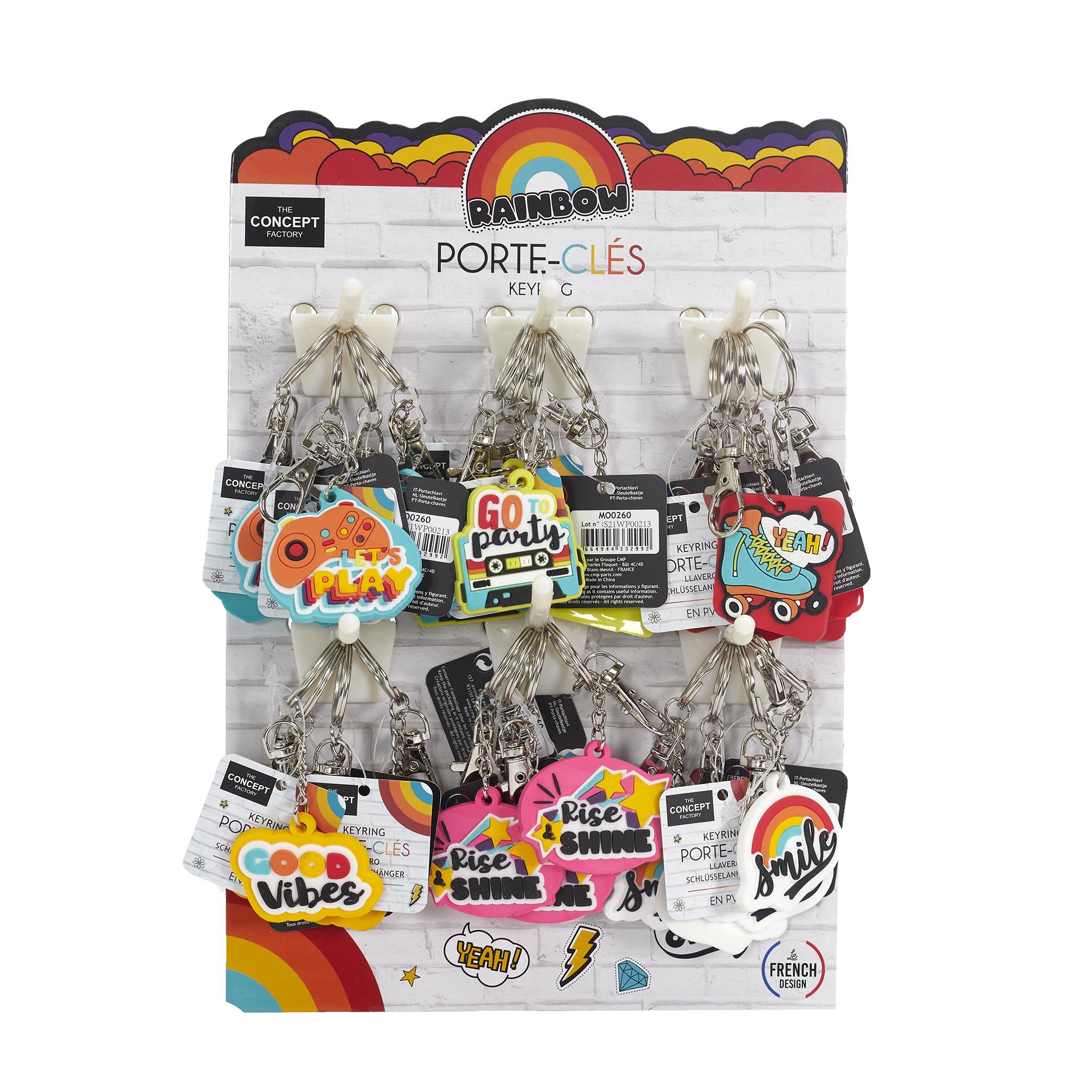 PORTE CLES RAINBOW
